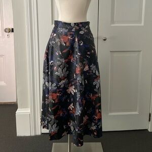 Zara Midi A-Line Skirt